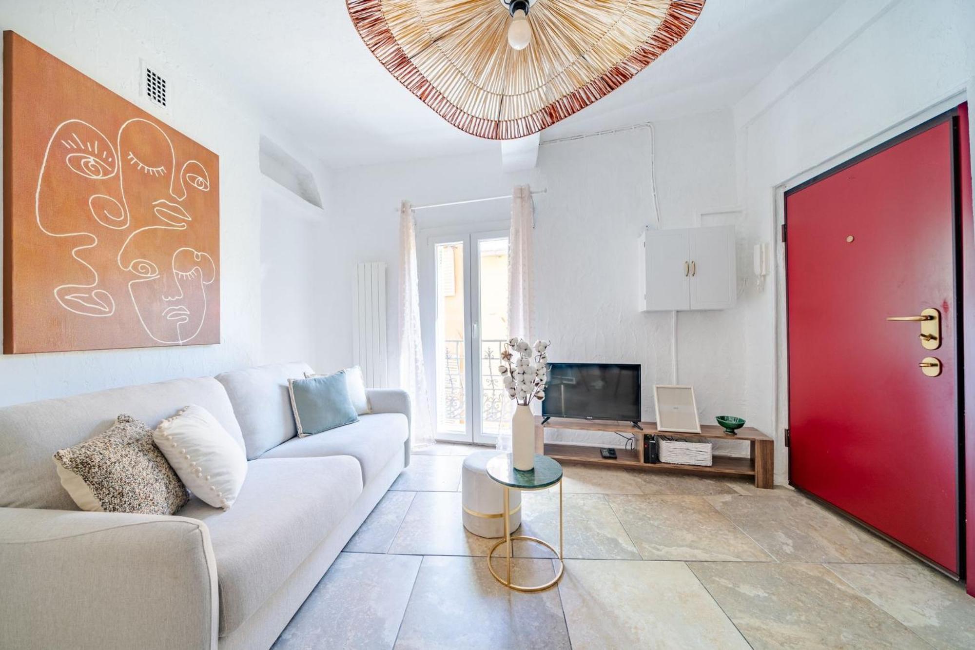 Charmant Appartement 2P Au Coeur Du Vieux 尼斯 外观 照片